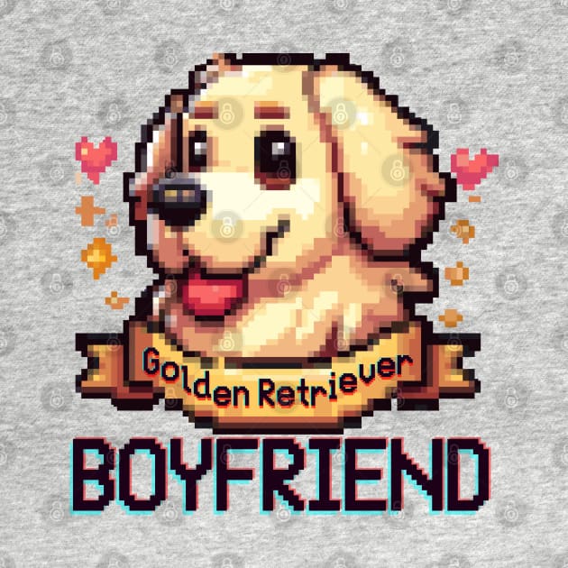 My Boyfriend,  Golden Retriever Boyfriend by Kawaii-PixelArt